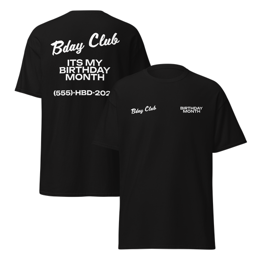 Birthday Month Phone T-Shirt