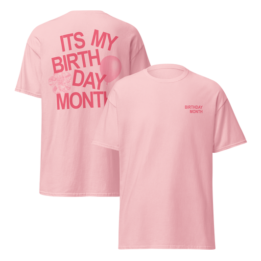 Birthday Month Balloon T-Shirt