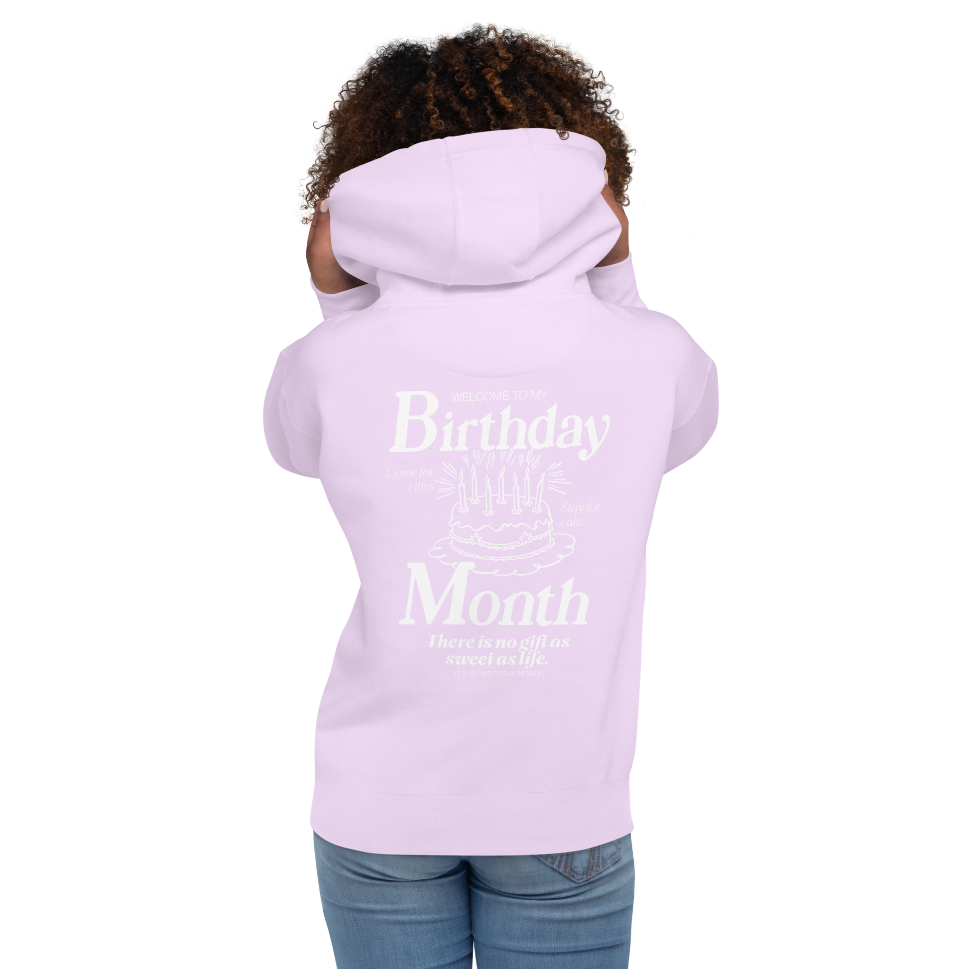 Birthday Month Cake Hoodie Birthday Month Cake Hoodie