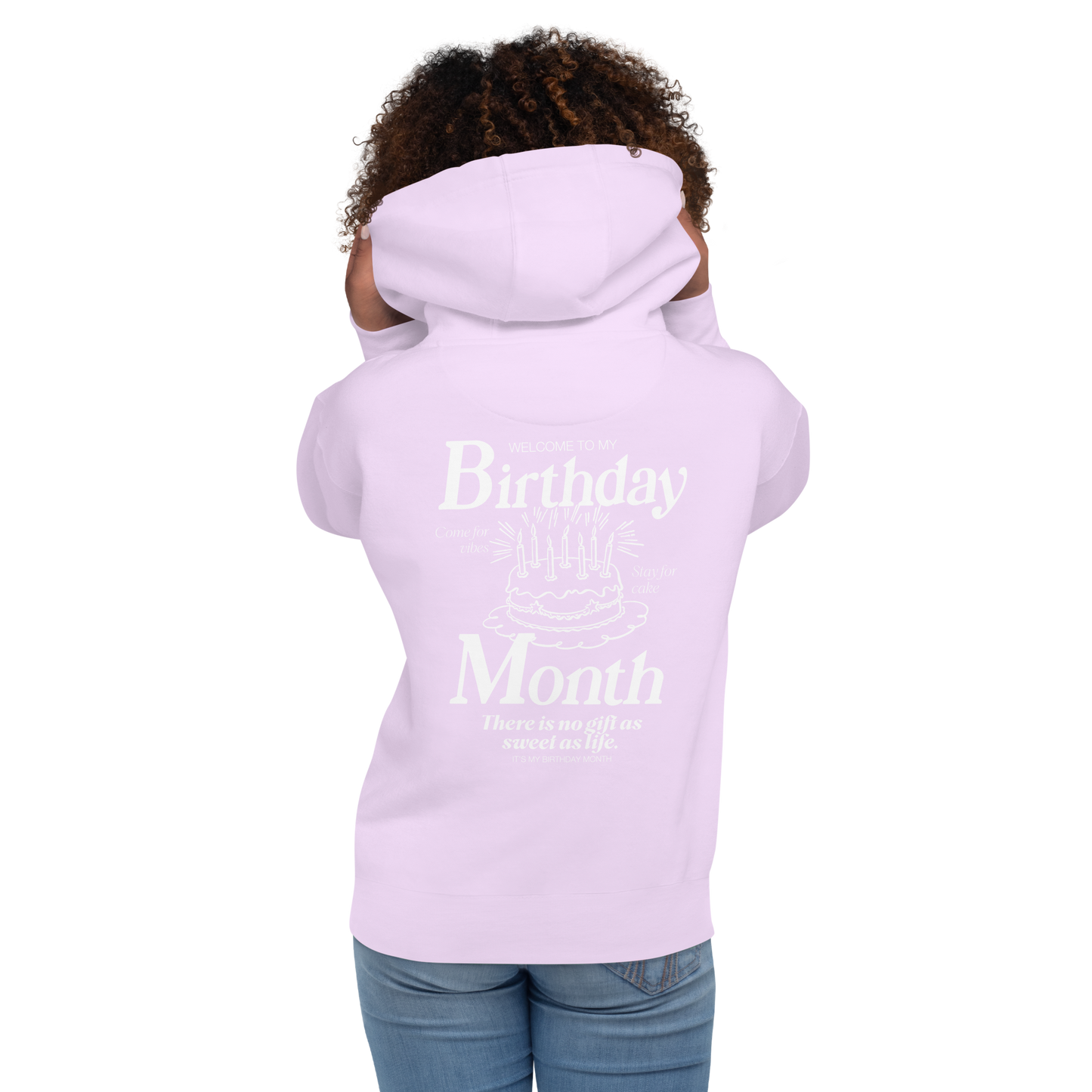 Birthday Month Cake Hoodie